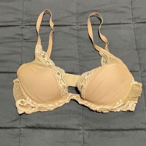 NATORI Lace Nude Bra, 32B, GUC!